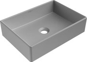 Mexen Goya chiuvetă de blat 45 x 32 cm, gri deschis mat - 22184561
