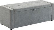 HOMCOM pouf interior taburet bancă suport capăt pat | Aosom Romania
