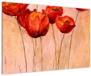 Tablou - Lalele roșii (90x60 cm)