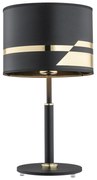Veioza / Lampa de masa moderna design elegant METIS negru/alama