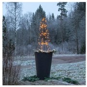 Decorațiune LED de Crăciun de exterior Eglo 411162 140xLED/0,066W/31V 90 cm IP44 alb cald