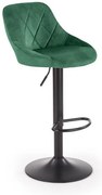 Scaun de bar H101 velvet verde