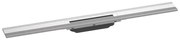Capac pentru rigola de dus Hansgrohe RainDrain Flex 80 cm ajustabila inox periat