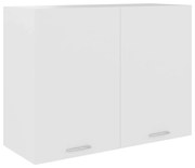 vidaXL Dulap suspendat “Lyon”, alb, 80 x 31 x 60 cm, lemn prelucrat
