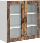 vidaXL Dulap de bucătărie Stejar fumuriu 80 x 31 x 80 cm Lemn compozit