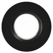 Spot incastrabil baie LED dimabil Fremont IP65 4000K negru