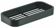 GEDY 321814 Raft inteligent pentru duș, 24,1 x 3 x11,1 cm, negru mat