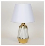 Lampă de masă 1xE14/40W/230V alb/auriu