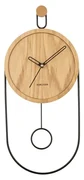 Ceas de perete cu pendul Karlsson 5892WD de design, 46 cm