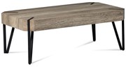 Măsuță de conferință 110 x 60 cm, stejar canyongrey