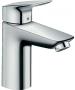 Baterie lavoar cu ventil pop-up, Hansgrohe Logis 100, crom, 71100000