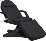 vidaXL Masă de masaj, negru, 180 x 62 x (86,5-118) cm