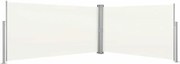 vidaXL Copertină laterală retractabilă, 160 x 600 cm, Crem