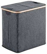 GEDY 133808 Coș de rufe Yoshi 53 x 51 x 34 cm ,bambus, gri