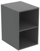 Dulap lateral inalt suspendat Ideal Standard i.life B gri quartz mat 40 cm