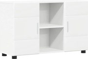 vidaXL Bufet cu raft FLORIN Alb 88,5 x 30,5 x 55,5 cm Lemn compozit