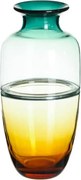 Vas din sticla, Vaza eleganta din sticla VERDE-AMARILLO SX-108613