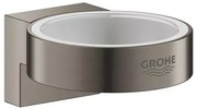 Suport Grohe Selection pentru pahar sau dozator sapun antracit periat Hard Graphite