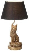 Lampă de masă Endon 106796 FOX 1xE14/6W/230V negru/alamă