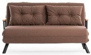 Canapea pat Sando 2 Light Brown
