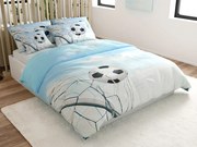 Lenjerie de pat din bumbac 3D FOOTBALL ZONE, albastru Dimensiune lenjerie de pat: 70 x 90 cm | 140 x 200 cm