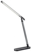 Veioza / Lampa LED de birou reglabila Misha argintiu/negru