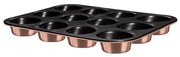 Tava marmorata muffin 12 locuri Rose Gold Berlinger Haus BH 6473