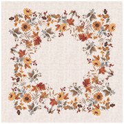 Set de 4 șervețele de masă „Flori de toamnă”, 35 x 45 cm