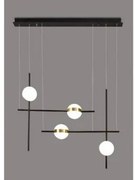 Suspensie moderna led smd 32W CUBA 7160 Mantra