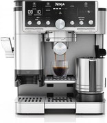 La mâna a doua: Espressor automat Ninja Luxe Café Pro TES701EU 3 în 1, 1650W, 15 bar, Boabe de cafea 250 g, 2 l, Barista Assist, 5 setări pentru spuma, 9 tipuri de espresso, Inox