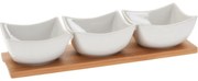 Set servire aperitive EH Bamboo, 4 buc.