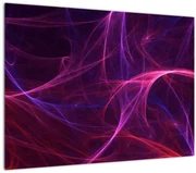 Tabloul abstract cu linii curbe (70x50 cm)