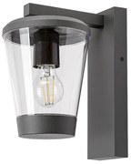 Aplice de perete pentru iluminat exterior design modern IP44 Savano antracit