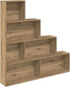 vidaXL Bibliotecă, stejar artizanal,157x24x160 cm, lemn prelucrat