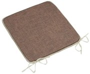 Pernă de scaun Bellatex LADA Uni maro neted, 40 x 40 cm