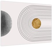 Tablou pe sticlă - Arcuri rustice N⁰1 (70x50 cm)