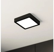 Eglo 900643 - Plafonieră pentru baie FUEVA LED/11W/230V IP44 neagră