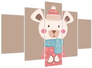 Tablou - Șoarece cu eșarfă (150x105 cm)