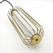 Lustră suspendată LED BONNIE, 15W, 230V, 3000K, aurie