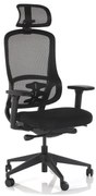 Scaun de birou Fiero, negru