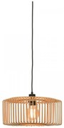 Lustra suspendata eco din bambus Bromo S, 40x18cm