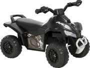 HOMCOM Mini quad pentru copii 18-36 luni, fără pedale, cu muzică și mânere late, PP și metal, negru | Aosom Romania