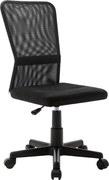 vidaXL Scaun de birou, negru, 44x52x100 cm, plasă textil