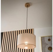 Lustr pe cablu ANTONIO 1xE27/60W/230V stejar