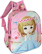 Ghiozdan pentru scoala si gradinita 3D, 32 x 27 x 15 cm, 2 compartimente, GS18