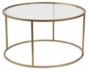 Măsuță de cafea Aurum Gold, 80 cm