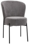 Scaun Bucatarie/Dining Hirmas Textil Gri