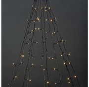 Nedis WIFILXT01W200 - LED perde de Crăciun 200 LED, 8 funcții, 10x2m, IP65, Wi-F