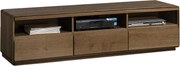 Comodă TV stejar masiv Serena, 177 × 50 × 47 cm