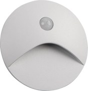 Kanlux 39135 EXIN – Lampă LED pentru trepte cu senzor, 2,5 W, 230 V, 4000 K, IP65, alb, rotund